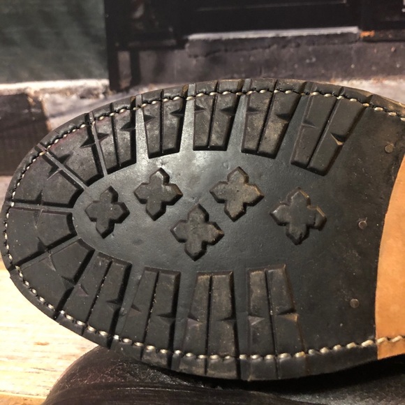 (NWOT) Marc Moto Vintage Style Leather Boots - Picture 9 of 11